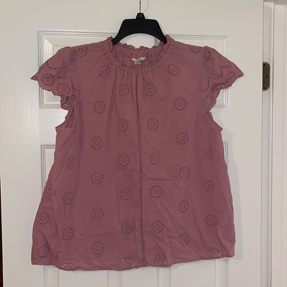 Ana brand high neck Maeve tank top, size large
